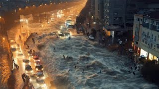 Italy in chaos: severe flooding in the Tuscany region!