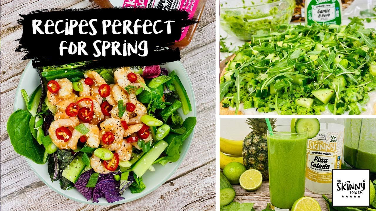 3 Recipes Perfect For Spring Youtube