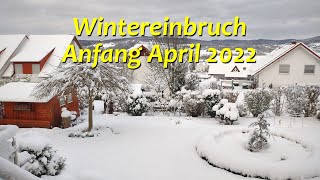 Wintereinbruch im April