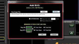 A-LIST 39: Select a BUG file and set the display Properties
