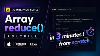 Reduce() Polyfill From Scratch | Ace Your JavaScript Interview