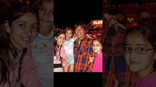 Chunky Pandey with family then and now