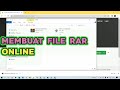 Membuat File RAR Secara Online di Laptop - Tanpa Aplikasi Tambahan