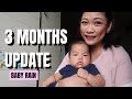 3 months baby update | Tummy Time, Smiling, Talking already by Mommy Ruth