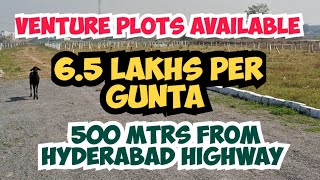 VENTURE PLOTS at TOLLGATE HYDERABAD HIGHWAY | RENIKUNTA | KARIMNAGAR | REAL ESTATE | TELANGANA