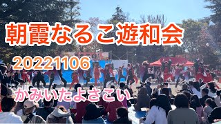 朝霞なるこ遊和会　かみいたよさこい　20221106