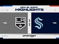 NHL Highlights | Kings vs. Kraken - December 16, 2023