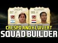 Fifa 15 -  Crespo and Kluivert Squad Builder