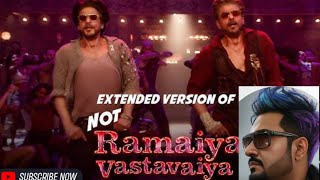Not Ramaiya Vastavaiya Extended Version ( Jawan) 2023#shahrukh#jawan#notramaiyavastavaiya#hindi
