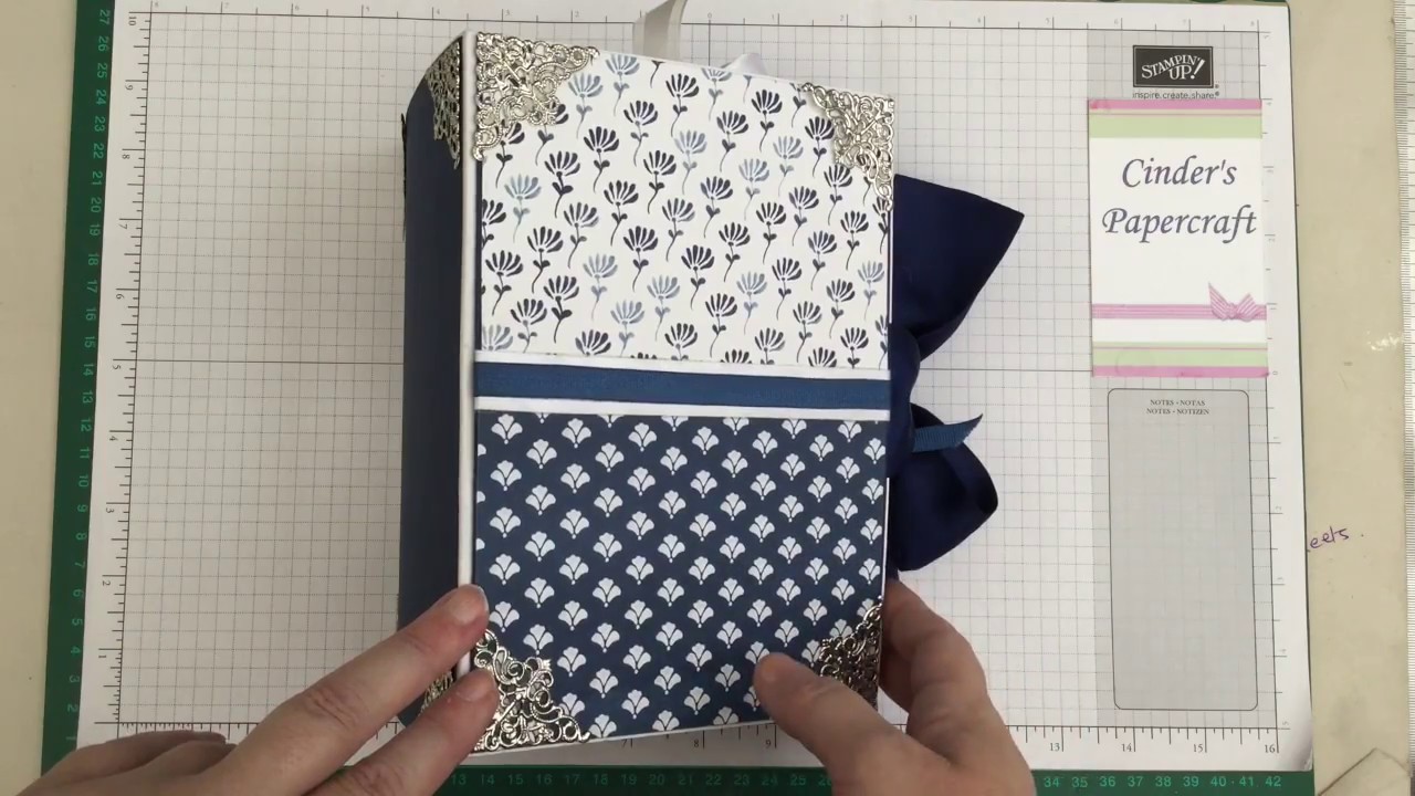 Stampin Up Mini Album Tutorial Step By Step Part 2 Great Gift Idea ...