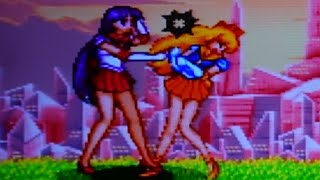 セーラーマーズの強烈ビンタ！【SFC美少女戦士セーラームーンS】ビビビのゲーム実況 sailor moon Game