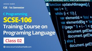 C Programming Tutorial 02 | Data Types, Type conversion, Constants