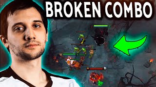 Arteezy: This Combo Is so Broken... I'm Messenging Fly Right Now