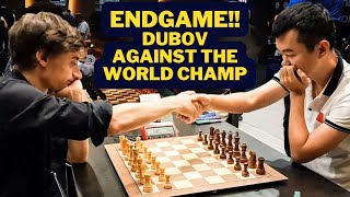 ENDGAME!! Dubov against the World Champion | Daniil Dubov vs.  Ding Liren | World Team Blitz 2024