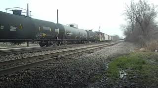 CSX 3262 Leads Mixed Freight - 2/24/2025