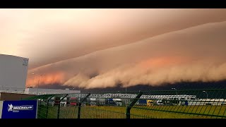 Wał Szkwałowy ☆ Shelf Cloud ☆ Poland ☆ Olsztyn