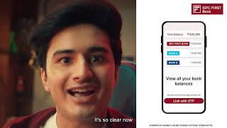 Connect all your bank accounts for a consolidated view | IDFC FIRST Bank App