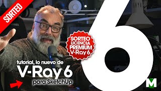 🟢​​V-Ray 6 SketchUp | TUTORIAL | lo nuevo de Vray para Sketch Up | Novedades 2022 | vray6 ENMESH