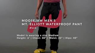 Moosejaw Mens Mt. Elliott Waterproof Pant