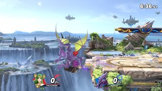 スマブラSP またもパーフェクトゲーム　リドリーでパルテナを!? スマメイト