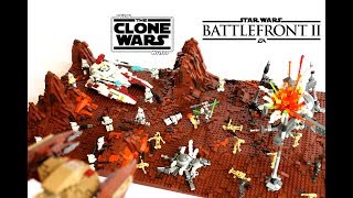 Battle of Geonosis LEGO Star Wars Clone Wars MOC / Battlefront 2 MOC / LEGO Geonosis MOC