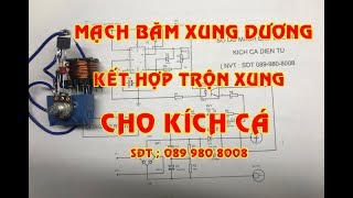 MẠCH BĂM  DƯƠNG + CÓ TRỘN XUNG IC 555 ( SĐT: 0899808008 )