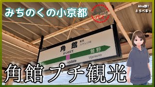 【鉄道vlog】［ナレーション付］JR東日本パスで行く！角館プチ観光　武家屋敷通り/ご当地グルメ有　2022年10月