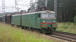 One day on the Moscow - Nizhny Novgorod railway. Pokrov station and surroundings.