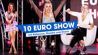 Die beliebte 10 Euro-Show vom 19. Juni 2023 mit Rébecca, Monika und Diana bei PEARL TV