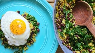 Kale \u0026 Quinoa Stir-fry | Healthy Lunch Ideas