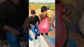 Doggy ne hamara balloonfulaya#funny #comedy #cutebaby #cute #balloon #dog