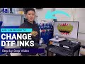 Changing Out Your DTF Inks the Right Way - DTGPRO / DTFPRO inks