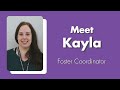 Humans of EHS January 2023 - Kayla, Foster Coordinator