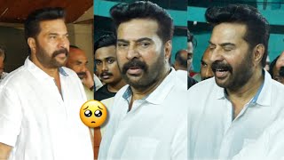 മമ്മൂട്ടി വെറുതെ നടക്കുന്നത് തന്നെ രാജകീയം | Mammootty to see Amal Nerad father | Breaking news