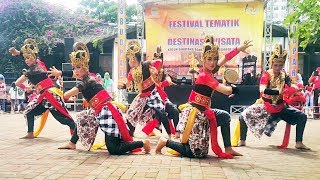 TOP Bingit Tari Jaipong HANOMAN OBONG Kreasi GSA Galak Sinongnong Art 6 Dancers