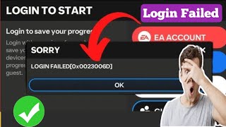 How to Fix FIFA Mobile Login Failed Problem (2025) | Fix Sorry Login Failed in FC Mobile