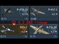 A lineup shows you why the US is the best nation for CAS players. - WarThunder