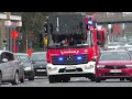 uitruk ladderwagen brandweer gent naar brand gebouw waarschoot