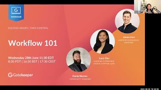 Gatekeeper Webinar Success Hours Workflow 101
