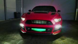 OPT7 AURA LED Grill Lights with SoundSync Technology. S550 Mustang 15-17. Fits Trucks LED Grill.