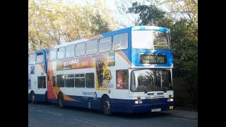 [TOP DECK] Stagecoach Lincolnshire 16805 P685SVL on 701 to Hull Fair again