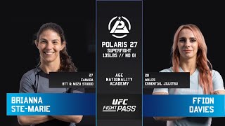 Polaris 27: Ffion Davies vs Brianna Ste-Marie | March 23, 2024