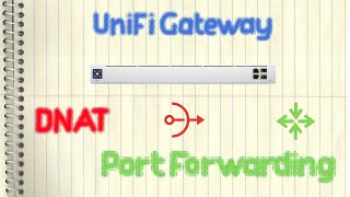 Ubiquiti UniFi Gateway - DNAT and Port Forwarding (NAT/Destination NAT)