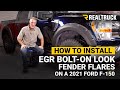 How to Install EGR Bolt-On Look Fender Flares on a 2021 Ford F-150