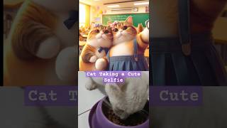 Cat Taking a Cute Selfie Part 4 #cat #cats #catlover #catvideos #kucing #shorts #shortvideo #cute