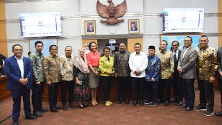 Momen Wamenhan M. Herindra, menghadiri Rapat Dengar Pendapat (RDP) dengan Komisi I DPR RI