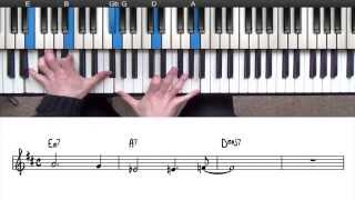 Major 251 Progression Explained | Jazz Piano Lesson