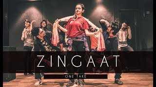 ZINGAAT | ONE TAKE | Tejas Dhoke Choreography | Dhadak | Dancefit Live