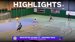 Neustädter Kickers 27 - Panthera Graz (Highlights)