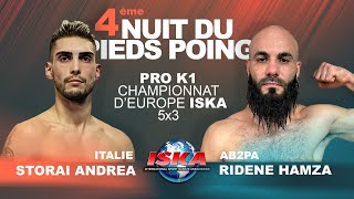 Hamza RIDEN vs Andrea STORAI by #vxs  #european_championship #iska #nice